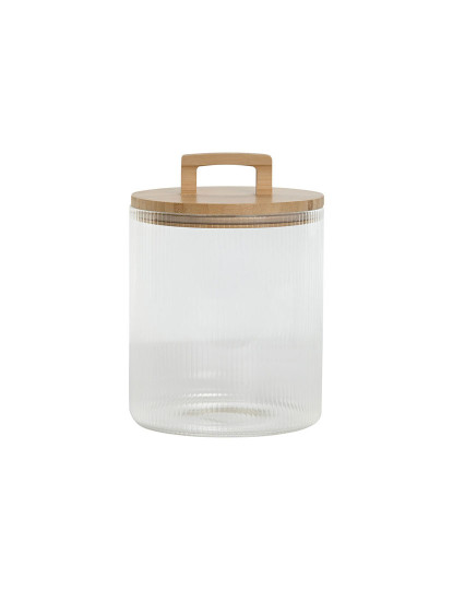 imagem de Pote Home ESPRIT Transparente Bambu Cristal 3 L1