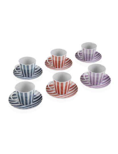 imagem de Conjunto de Chávenas de Café Versa Porcelana1