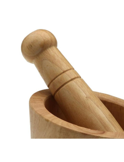 imagem de Pilão de cozinha Versa Madeira Bambu 14,5 cm2