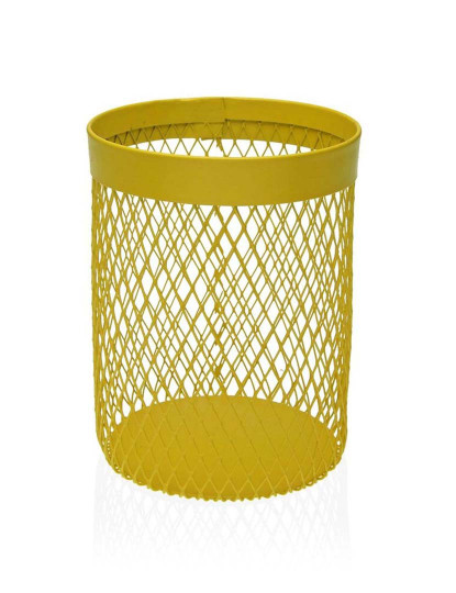 imagem de Recipiente para Utensílios de Cozinha Versa Amarelo Aço 11,5 x 15,5 x 11,5 cm1