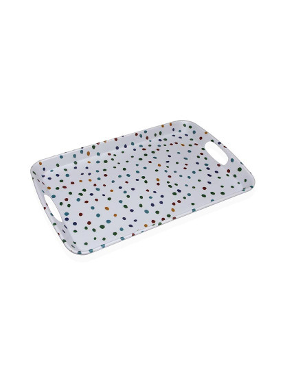 imagem de Tabuleiro de aperitivos Versa Dotty Melamina 27,4 x 2,3 x 42 cm1