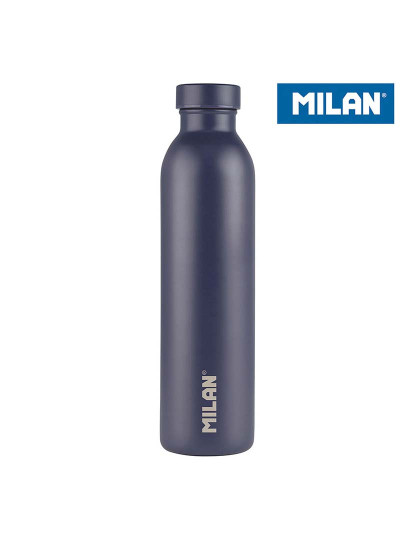 imagem de Garrafa Térmica em Aço Inoxidável Milan Azul Marinho 591 ml2