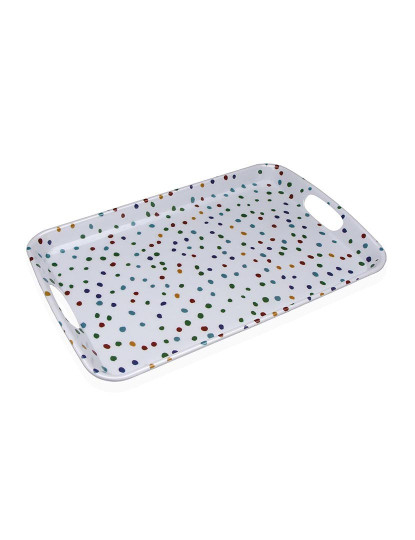 imagem de Tabuleiro de aperitivos Versa Dotty Melamina 31 x 3 x 46,2 cm1