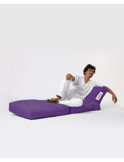 imagem de Pufe Sofá Cama Siesta Roxo10