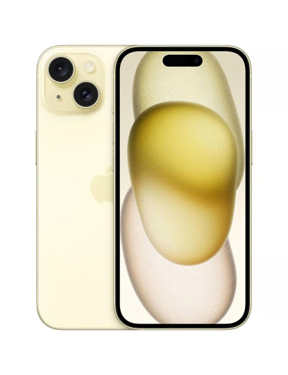 imagem de Apple iPhone 15 256GB Yellow Grau A+1