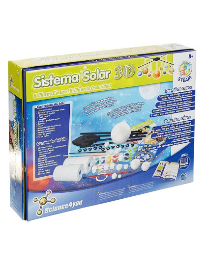 imagem de Sistema Solar 3D - Brilha no Escuro4