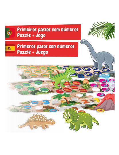 imagem de Aprende os Números - Dinossauros3