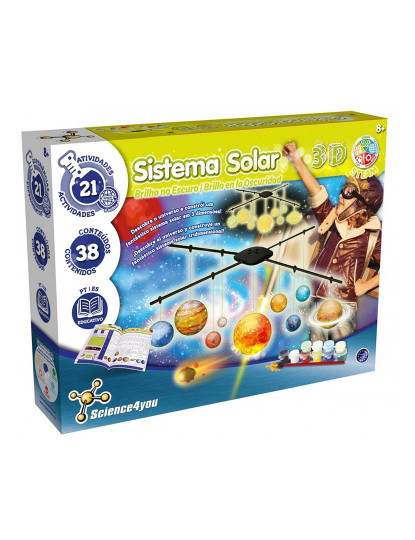 imagem de Sistema Solar 3D - Brilha no Escuro1