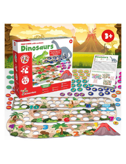 imagem de Aprende os Números - Dinossauros2