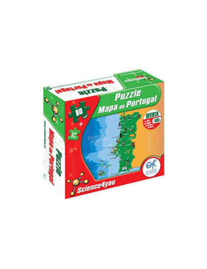 Puzzle Mapa de Portugal