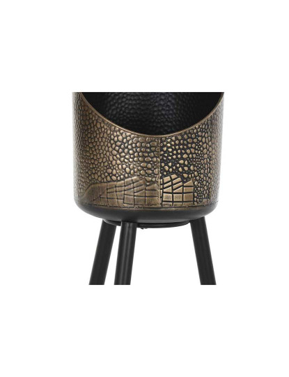 imagem de Conjunto 2 Vasos Metal Acobreado 3