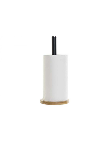 imagem de Porta-Rolos Cozinha Inox Bambu Preto 4