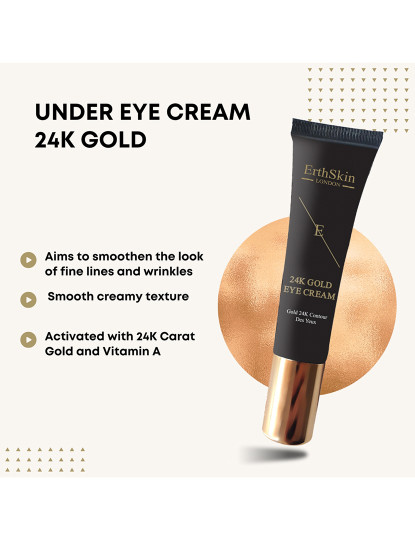 imagem de Creme Para Olhos Ouro 24K 15Ml3