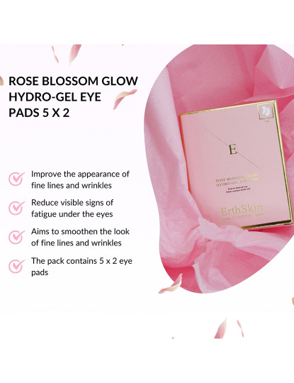 imagem de Almofadas Para Olhos Hydro-Gel Rose Blossom Glow 5 X 24