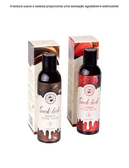 imagem de Gel Oral Sex Comestível - Sabor a Chocolate - 120ml 4