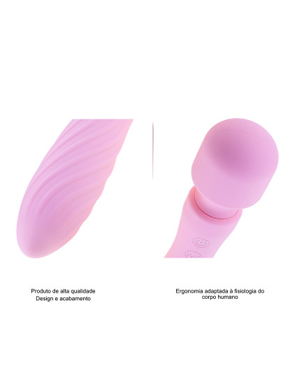 imagem de Vibrador Wand - Ponto G - 20 programas - Rosa5