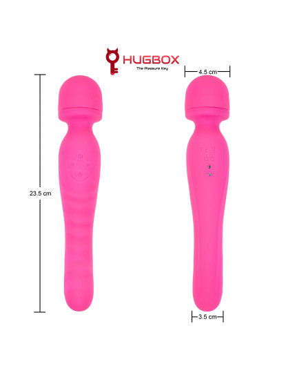 imagem de Vibrador Wand - Opção de aquecimento - 7 programas - Rosa4