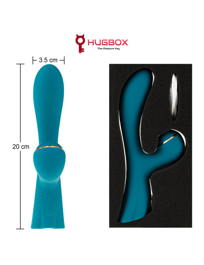 imagem de Estimulador de clitóris e Vibrador - 15 programas - Azul4