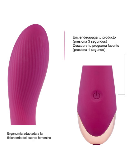 imagem de Vibrador Feminino - Ponto G - 20 programas - Púrpura5