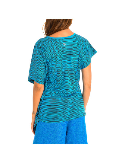 imagem de T-Shirt Senhora Azul-Riscas3