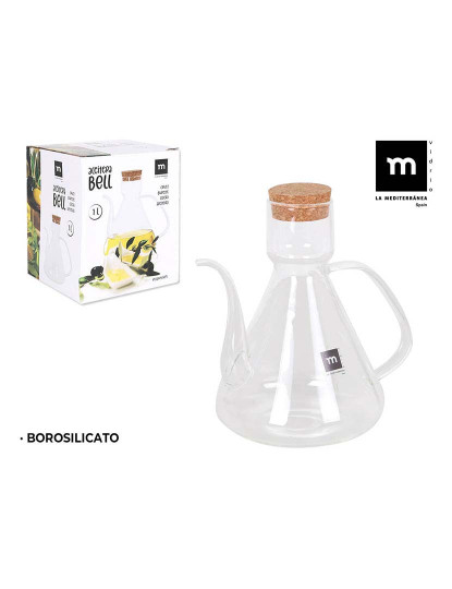 imagem de Garrafa Azeite Vidro De Borosilicato 1000 Cc2