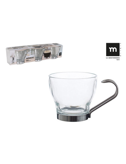 imagem de Conjunto Chávenas Café Amberg 100 Ml 3 Pcs1