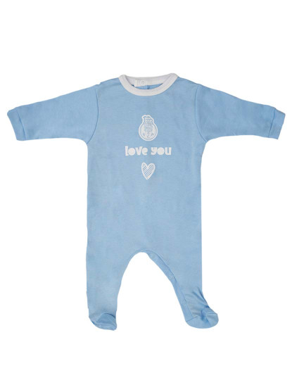 imagem de Babygrow Menino Azul love You1