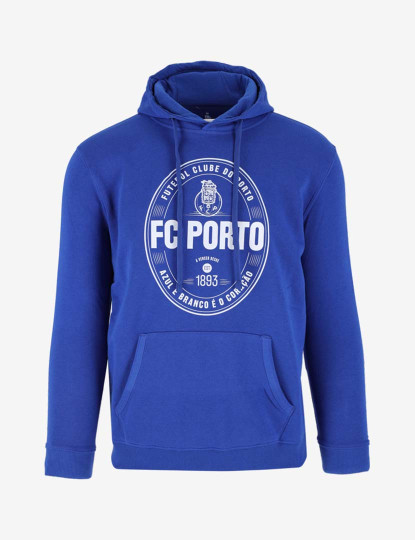 imagem de Sweat Azul Royal Azul e Branco + Logo1