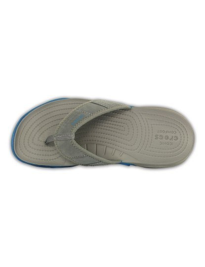 imagem de Chinelos Crocs Swiftwater Flip Cinzento E Azul4