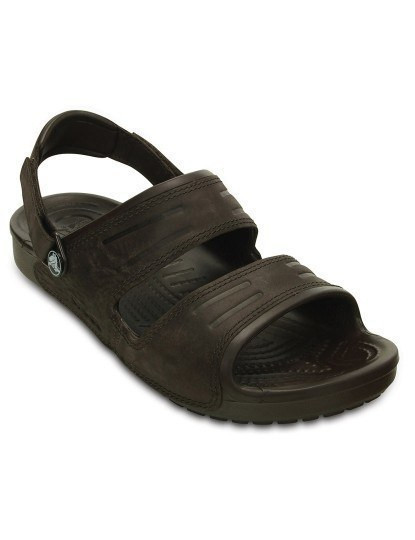 imagem de Sandália Crocs Yukon Two-Strap Castanho1