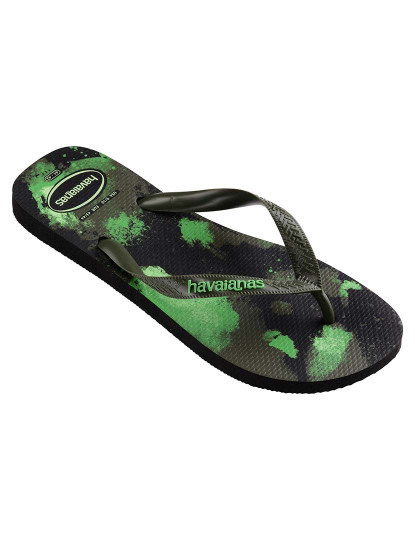 imagem de Havaianas Top Camu Homem Preto Moss1