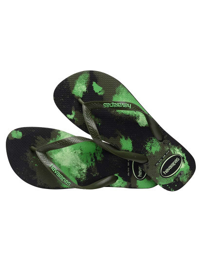 imagem de Havaianas Top Camu Homem Preto Moss2