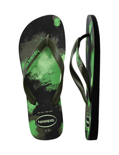 imagem de Havaianas Top Camu Homem Preto Moss3