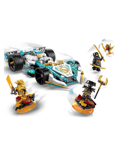 imagem de Lego Ninjago Carro Corridas Spinjitzu Zane 717914