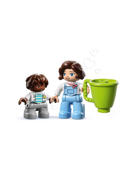 imagem de Lego Duplo Casa Familiar Com Rodas 109863