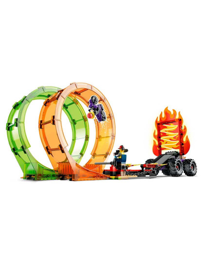 imagem de Lego City Arena De Acrobacias Com Loop Duplo 603394