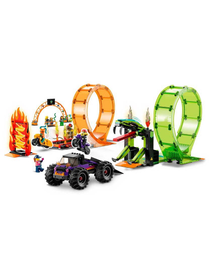 imagem de Lego City Arena De Acrobacias Com Loop Duplo 603393