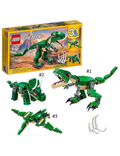 imagem de Lego Creator Dinossauros Ferozes 310581