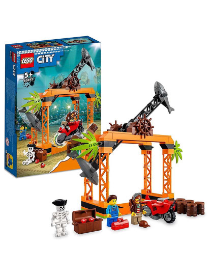 imagem de Lego City Desafio Acrobatico Ataque Tubarão 603421