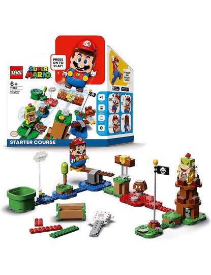 imagem de Lego Super Mario Aventura Com Mario 713601