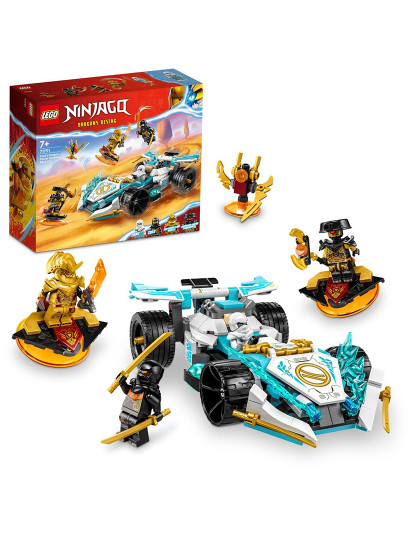 imagem de Lego Ninjago Carro Corridas Spinjitzu Zane 717911