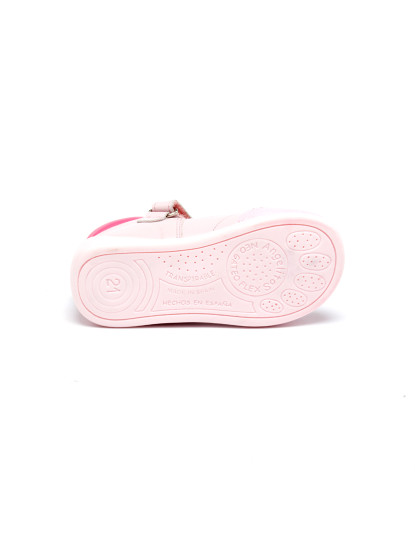 imagem de Sapatos de Criança reforço em borracha com Velcro Rosa Lets Grow4