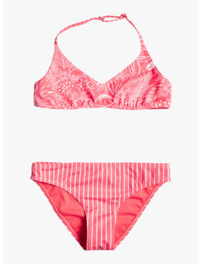 imagem de Bikini Rapariga Vacay For Life Tri Bra Set Rosa1