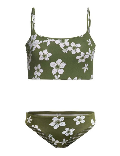 imagem de Bikini Senhora Retro Revo Tank Bralette Verde1