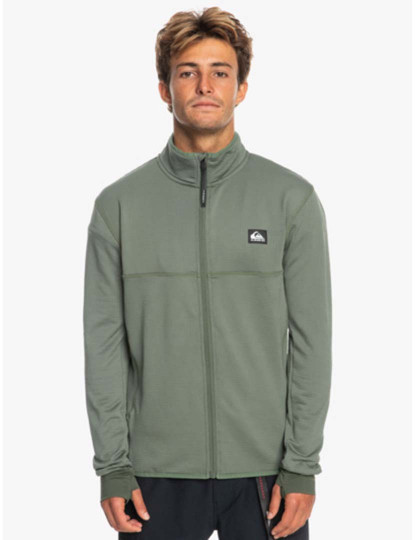 imagem de Camisola Homem Steep Point Full Zip Through Verde1