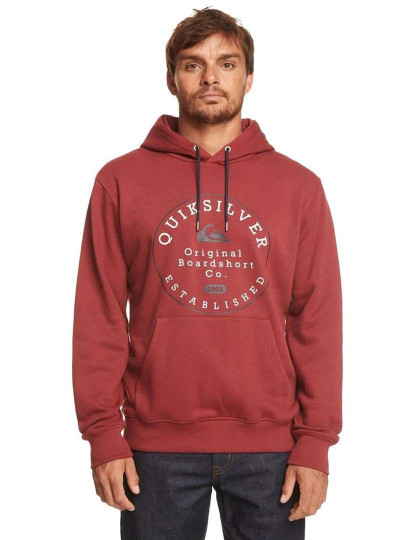 imagem de Camisola Homem Circle Trim Hood Vermelho1