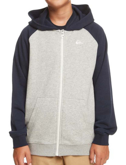 imagem de Pullover Rapaz Easy Day Zip Youth Cinza1