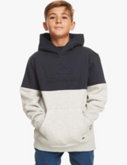 imagem de Pullover Rapaz Emboss Hood Youth Azul1