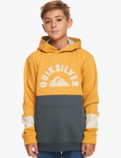 imagem de Pullover Rapaz School Again Hood Youth Amarelo1