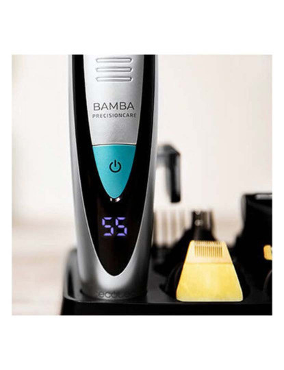 imagem de Máquina de Barbear Elétrica Recarregável Cecotec Bamba PrecisionCare Multigrooming Pro 500 mAh Cinzento3